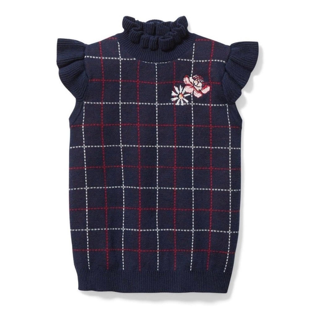 Janie & Jack Sweater Sleeveless Girls Top